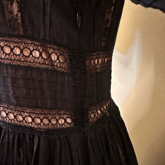 New with Tags Doen Violet Dress, Black, S - Picture 7 of 13